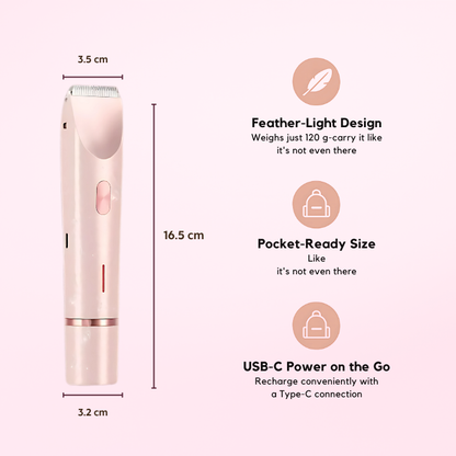 Ruvorae – 2-in-1 Women’s Body Shaver